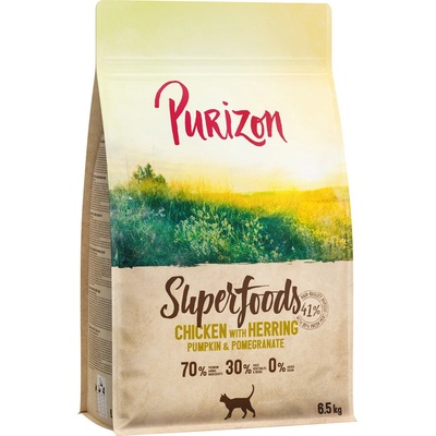 Purizon Cat Superfoods kuřecí 2 x 6,5 kg