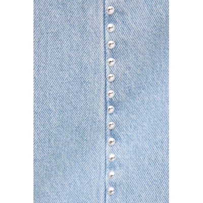 Памучна дънкова пола Pepe Jeans MAXI SKIRT HW STUD (PL901211R)