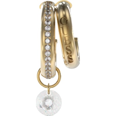 Guess Originální single náušnice Crazy Earrings JUBE03294JWYGT