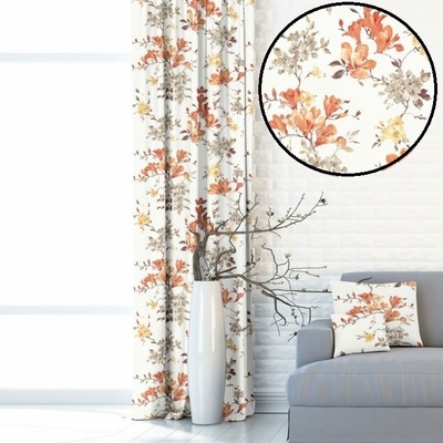 Dekorační látka SOFT 54820-1005 obšití okrajů a našití stužky 150