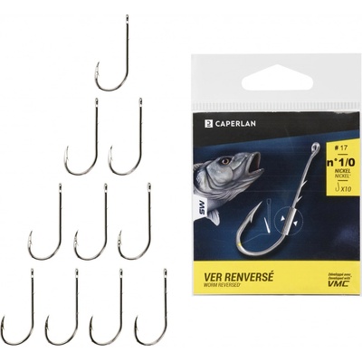 CAPERLAN s očkem na mořský rybolov Hook Nickel Worm Eye vel.2 10 ks