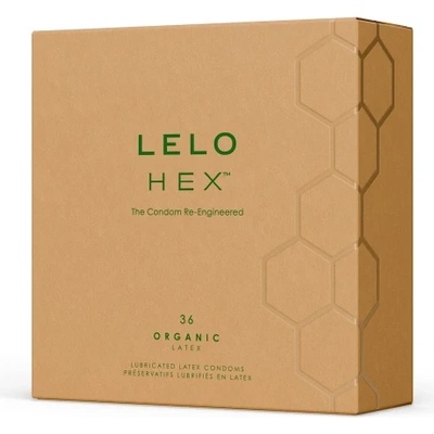 LELO 36 бр. Органик презервативи с L-arginine Lelo Hex Organic