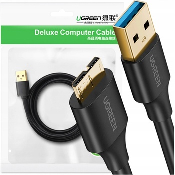 Ugreen 10841 USB 3.0/Micro USB 3.0, 1m, černý
