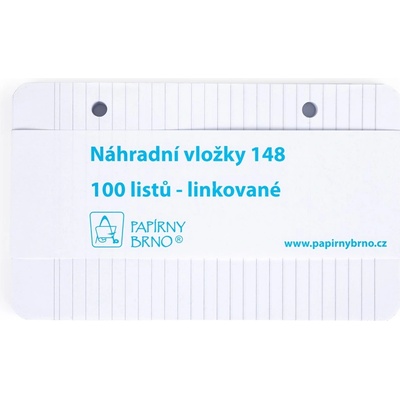 Karis náhradní vložka do bloku A6 linka 100 listů – Zboží Dáma