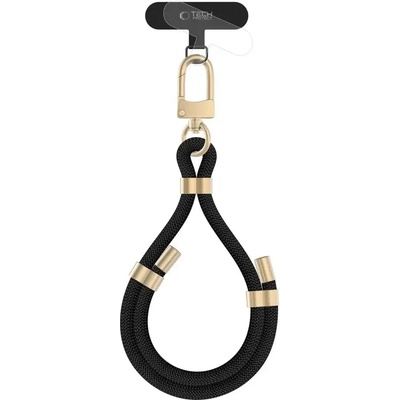 Tech-Protect C4S Rope Wrist Strap - черен (5906302312733)