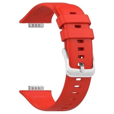 FIXED Silicone Strap pre Huawei Watch FIT2 červený FIXSSTB-1055-RD