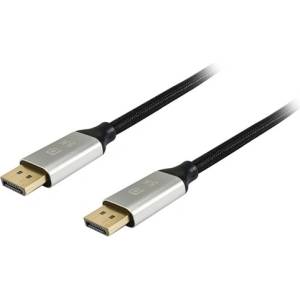 Equip Cable - 119265 (Premium, кабел DisplayPort1.4, 8K/60Hz, мъжки/женски, черен, 5 м) (119265)