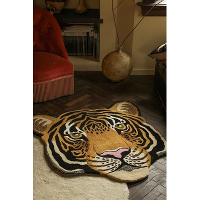 Doing Goods Вълнен килим Doing Goods Rajah Tiger Head (1.45.10.071.080.5)