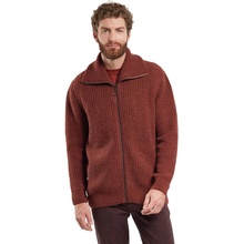 Armor Lux Heritage Ribbed Cardigan Deep Paprika