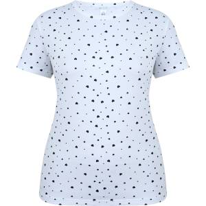Miso Тениска Miso Printed Boyfriend T Shirt - White Heart