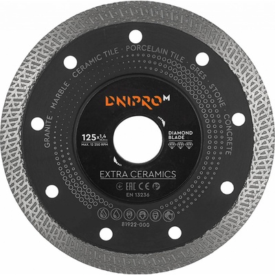 Dnipro-M Diamantový kotouč 125 x 22,2 mm 81922000