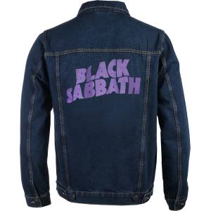ROCK OFF Яке мъжко Black Sabbath - Wavy Logo - ROCK OFF - BSDJ01MD