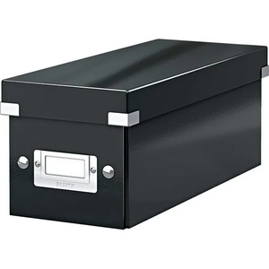 LEITZ Кутия за CD, LEITZ "Click&Store", черна 60410095 (60410095)