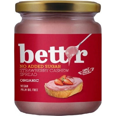 Bettr Kešu nátierka jahodová Bio 250 g
