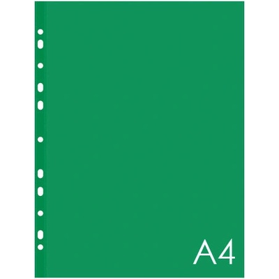 Euroobal A4 40 µm farebný - zelený, lesklý 100 kusov