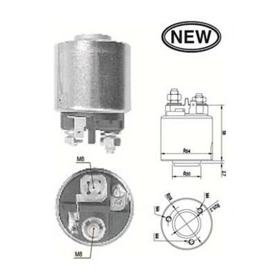 MAGNETI MARELLI Elektromagnetický spínač, startér 940113050540