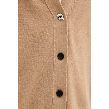 Karl Lagerfeld Памучна жилетка Karl Lagerfeld IKON (B1W18006)