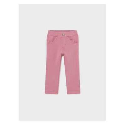MAYORAL Текстилни панталони 560 Розов Regular Fit (560)