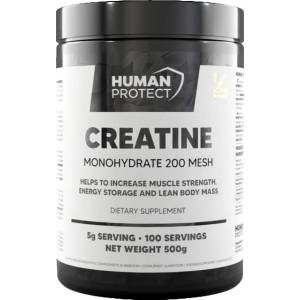 Human Protect Creatine Monohydrate Powder [500 грама] Неовкусен