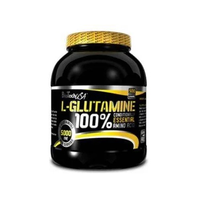 BioTechUSA Л Глутамин, 100% L-Glutamine, 500 грама, 770