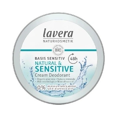 Lavera Basic Sensitive krémový dezodorant pre citlivú pokožku 50 ml