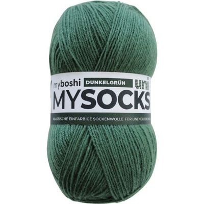 Příze myboshi Mysocks Tmavě zelená