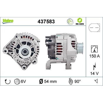 Generátor VALEO 437583