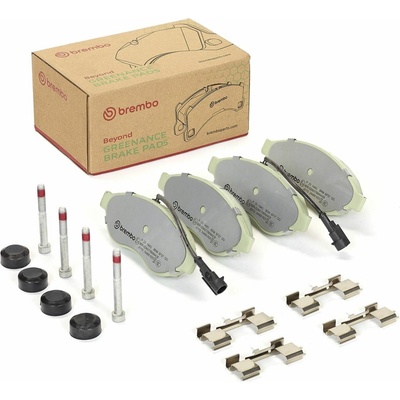 BREMBO Sada brzdových platničiek kotúčovej brzdy P 23 144G
