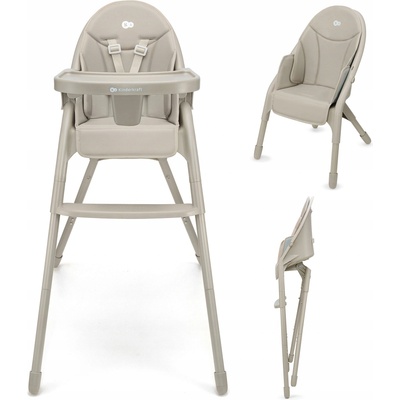KinderKraft Столче за хранене KinderKraft - Dinnly, Beige (NEW024932)