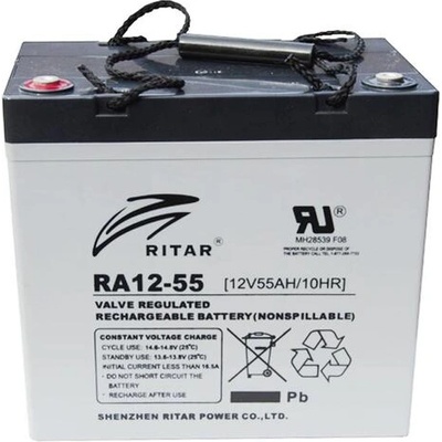 Ritar power Оловна Батерия /за електрически колички/ (EV12-55) AGM 12V / 55Ah -229 / 138 /211 mm RITAR (RITAR-EV12-55)