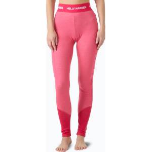 Helly Hansen Дамски термоактивни панталони Helly Hansen Lifa Merino Midweight hot pink