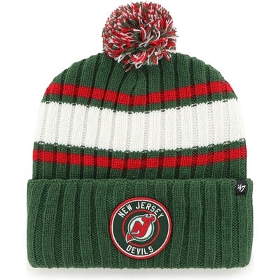 47 Brand pánská zimní čepice New Jersey Devils Plateau ’47 Cuff Knit