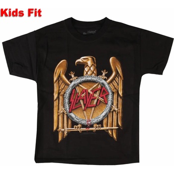 ROCK OFF Детска тениска Slayer - Gold Eagle - Black - ROCK OFF - SLAYTEE68BB
