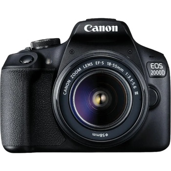 Canon EOS 2000D + EF-S 18-55mm DC III (2728C054AA)