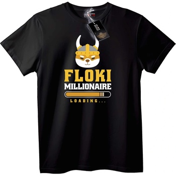 NOONEBRAND Тениска Floki Милионер Зарежда - 4XL, White