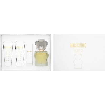 Moschino Toy 2 EDP 100 ml + EDP 10 ml + sprchový gél 100 ml + telové mlieko 100 ml darčeková sada