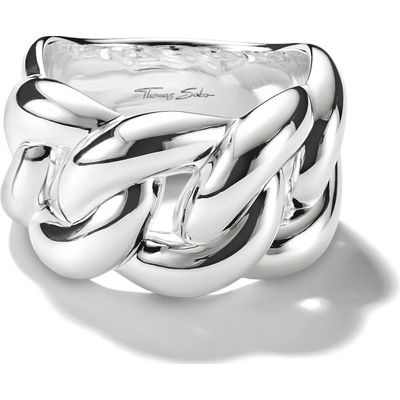 Thomas Sabo TR2521 001 21 Ring Braided bold Silver Ladies