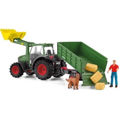 Schleich 42608 traktor s prívesom