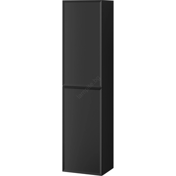Cersanit S1021-011 - Стенен шкаф за баня MILLE 160x40 см матово черно (CS0242)