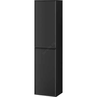 Cersanit S1021-011 - Стенен шкаф за баня MILLE 160x40 см матово черно (CS0242)