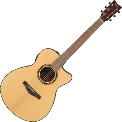 Yamaha TAS1 C Natural Електро-акустична китара Джъмбо