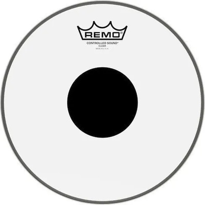 Remo CS-0310-10 Controlled Sound Clear Black Dot 10" Kожа за барабан (CS-0310-10)
