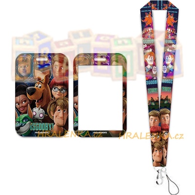 Šňůrka na krk s cedulkou Scooby Doo – Zbozi.Blesk.cz