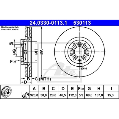 CONTINENTAL TEVES (ATE) 24.0330-0113.1