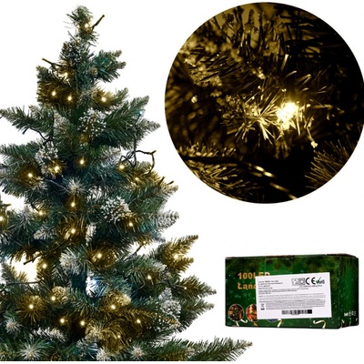 KIK KX5235 Vianočné osvetlenie 100 LED teplá biela 10m