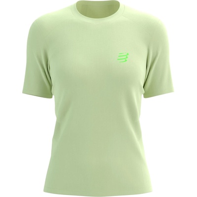 Compressport Дамска тениска Compressport Women's Performance S/S T-Shirt Running shirt - Lime - размер XS (916-3349-0611)