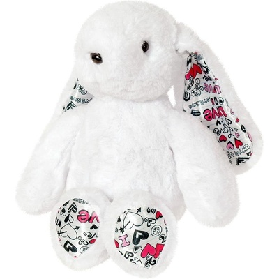 Stip Плюшена играчка Stip - Бял заек, 35 cm (Stip977)