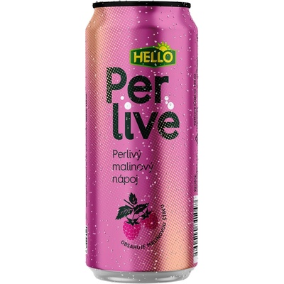 HELLO Perlivé malina 12 x 330 ml