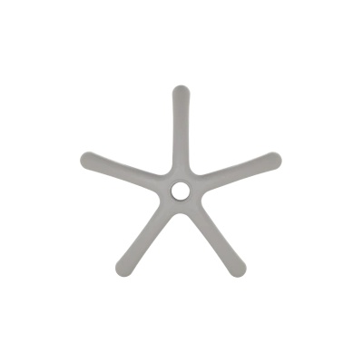 Carmen Звезда за детски стол - 250 мм - полипропилен - сива