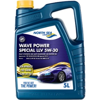Image 1 of North Sea Lubricants Wave Power Performance LL 5W-30 5 l